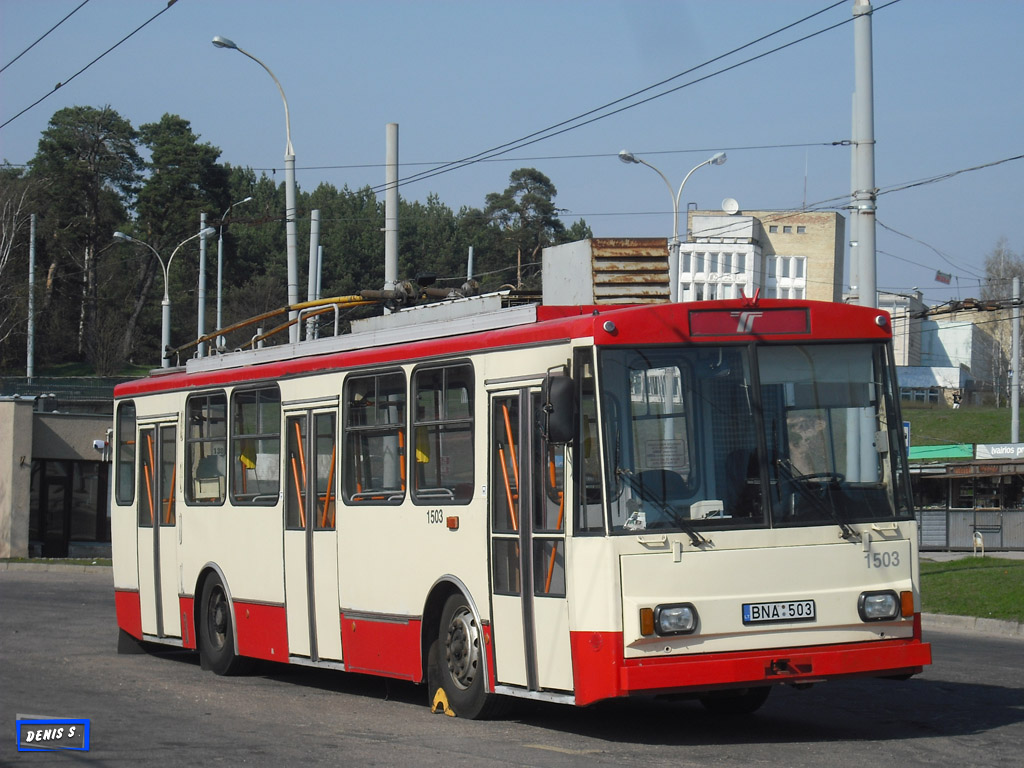 Вильнюс, Škoda 14Tr02/6 № 1503