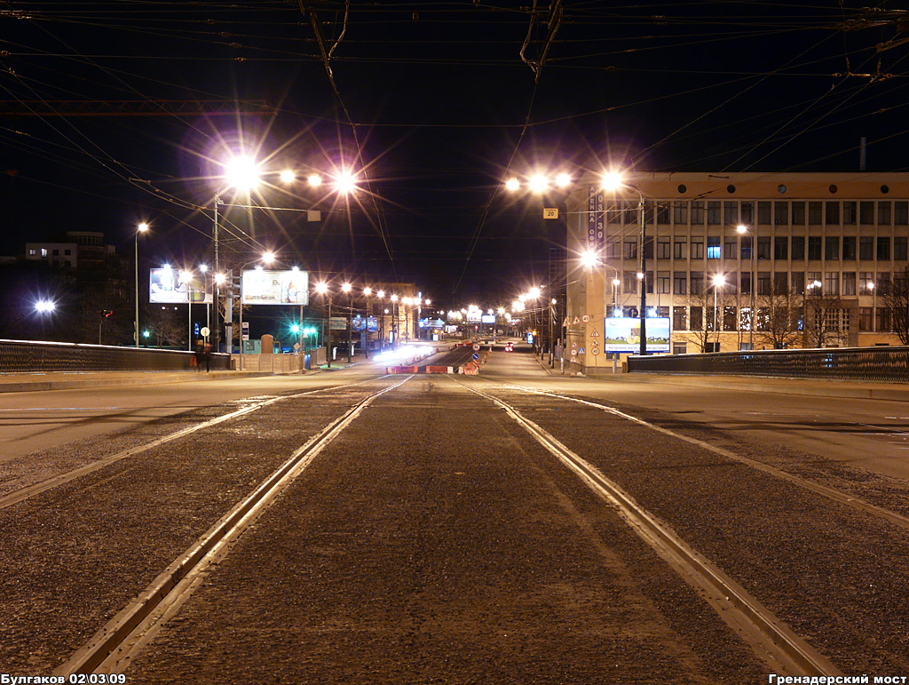 Saint-Petersburg — Track repairs