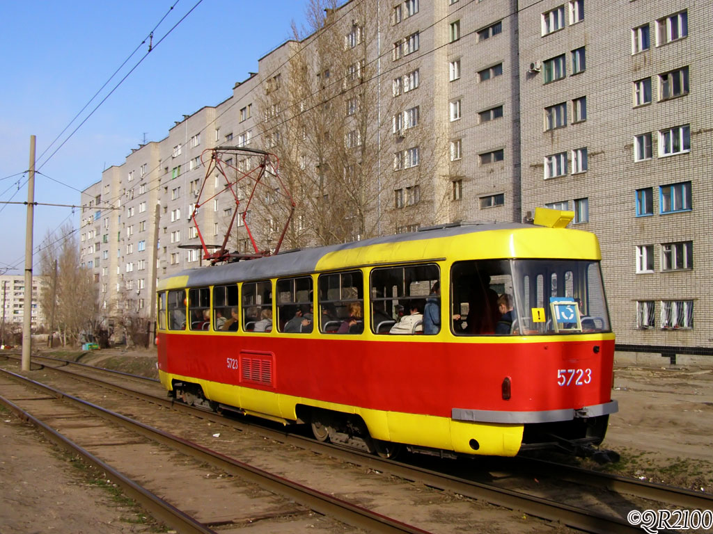 Волгоград, Tatra T3SU № 5723