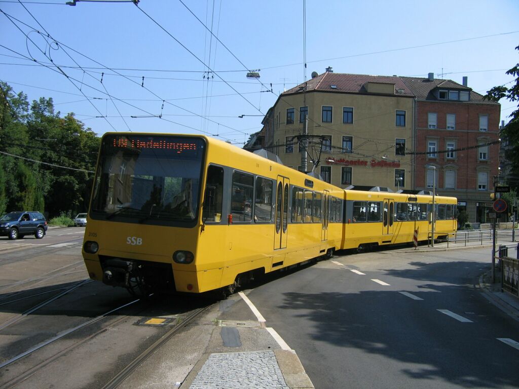 Штутгарт, Duewag DT8.6 № 3105