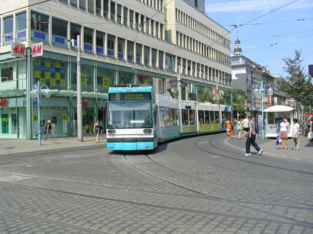 Рейн-Неккар, Duewag 6MGT № 646