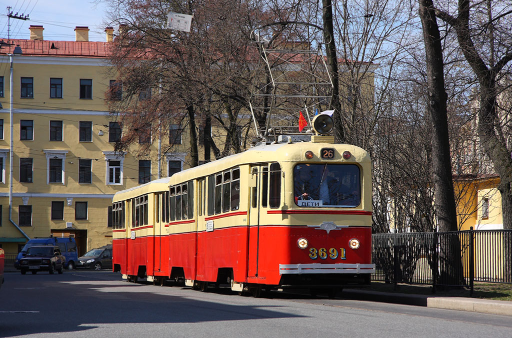 Санкт-Петербург, ЛМ-49 № 3691