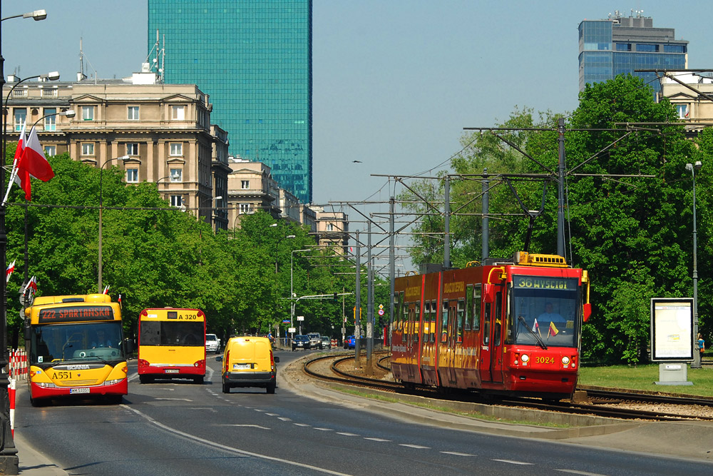 Варшава, Konstal 116Na/1 № 3024