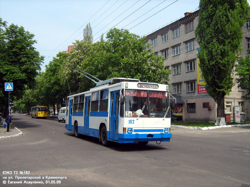 Кременчуг, ЮМЗ Т2 № 182