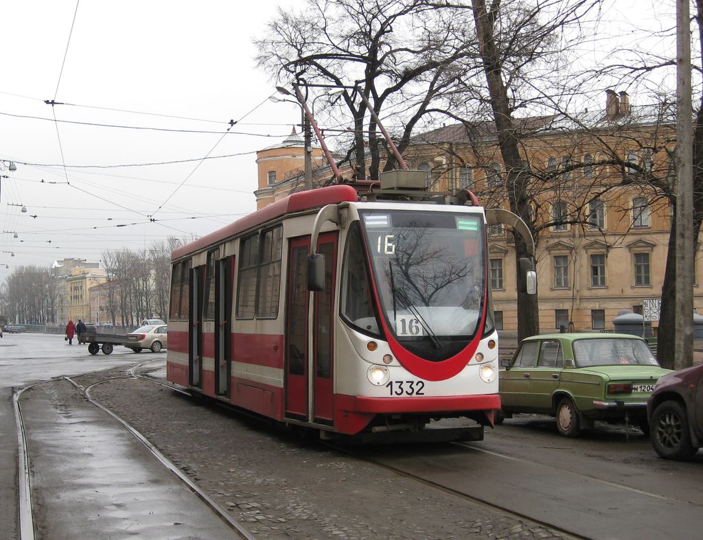 Санкт-Петербург, 71-134А (ЛМ-99АВН) № 1332