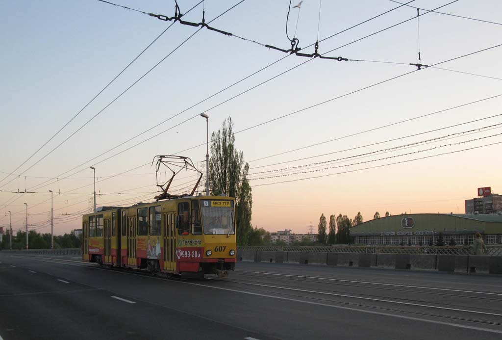 Калінінград, Tatra KT4D № 607 Калінінград, Tatra KT4D № 607