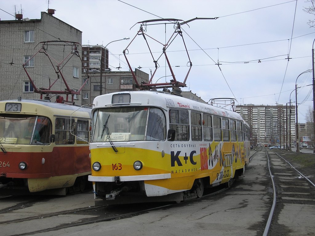Yekaterinburg, Tatra T3SU № 163