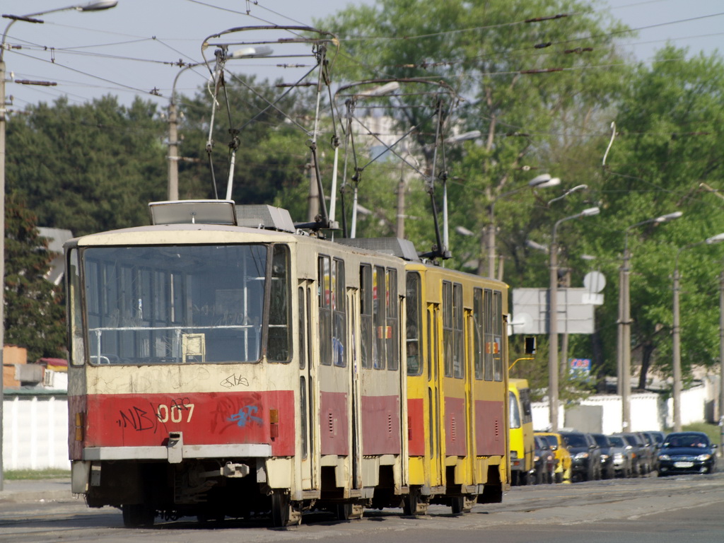 Киев, Tatra T6B5SU № 007