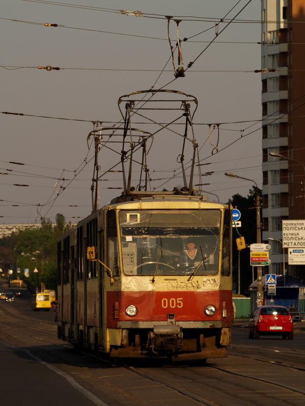 Киев, Tatra T6B5SU № 005
