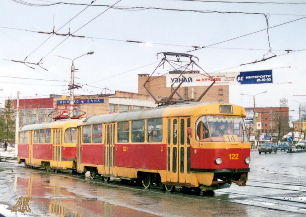 Tula, Tatra T3SU Br. 123; Tula, Tatra T3SU Br. 122