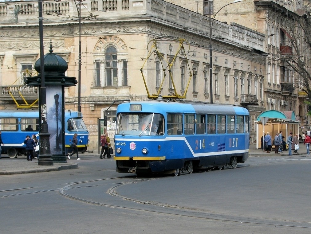 Одесса, Tatra T3R.P № 4025
