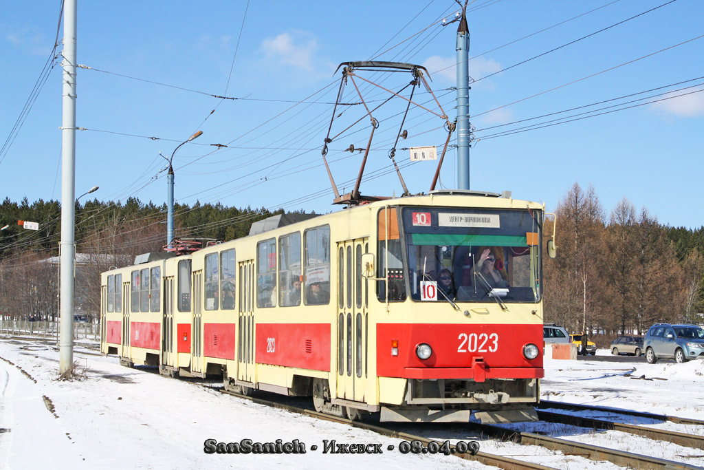 Ижевск, Tatra T6B5SU № 2023