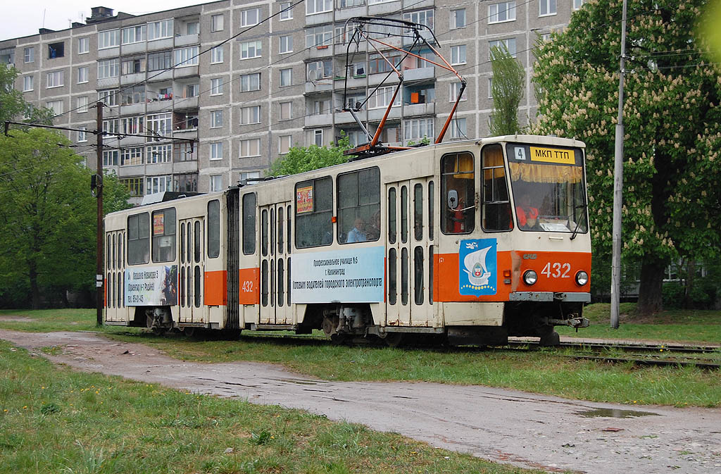 Калининград, Tatra KT4SU № 432