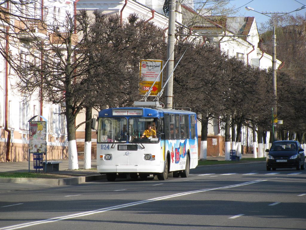 Чебоксары, ЗиУ-682Г-016 (012) № 824