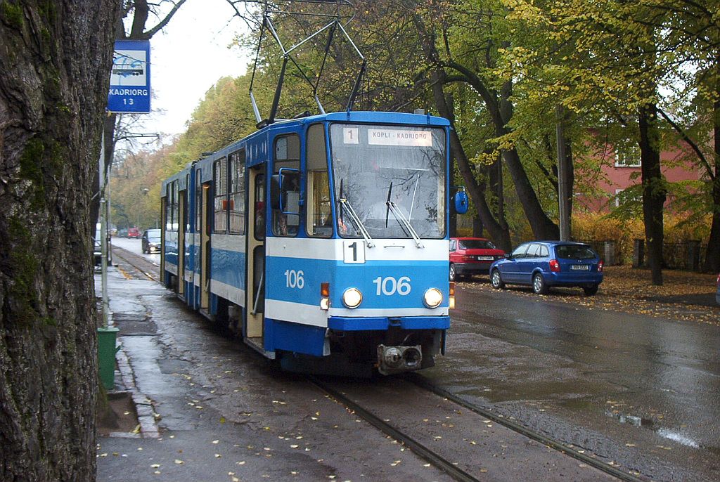 Таллин, Tatra KT4SU № 106