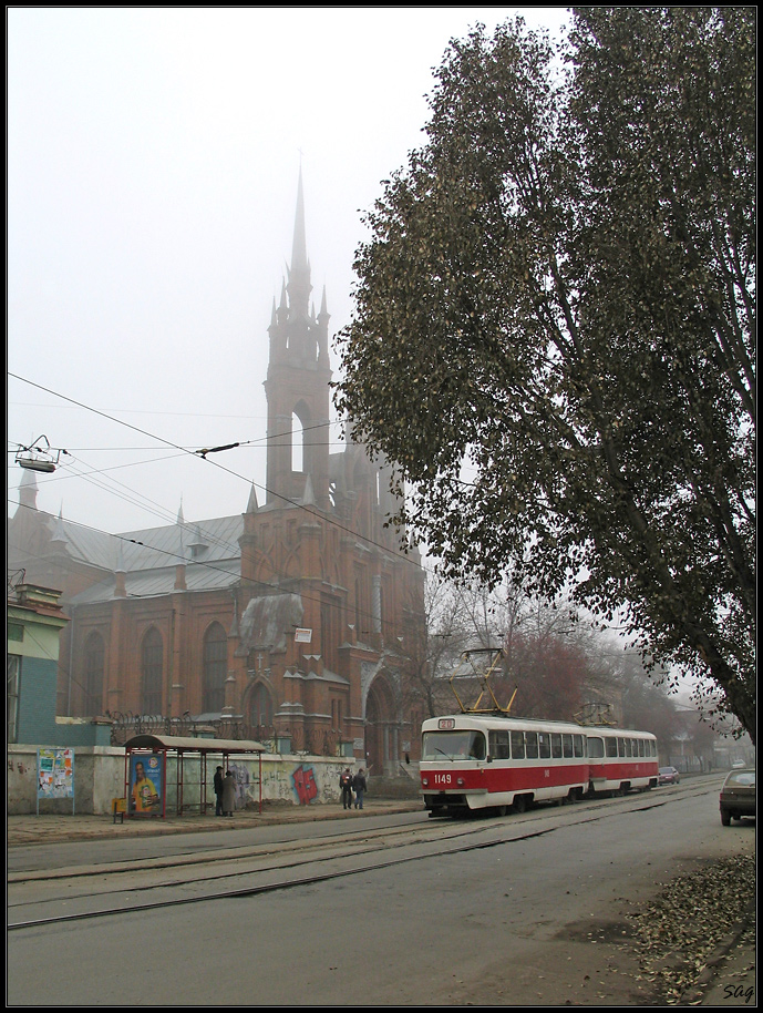 Самара, Tatra T3SU (двухдверная) № 1149; Самара — Трамвайные линии