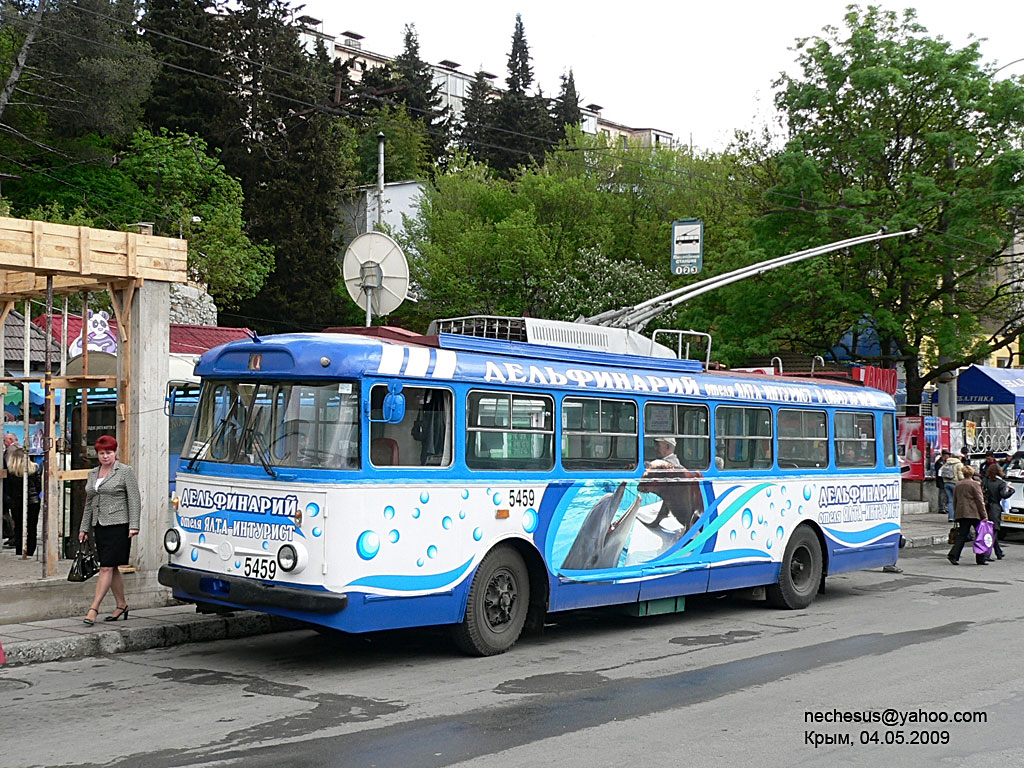 Крымский троллейбус, Škoda 9Tr18 № 5459