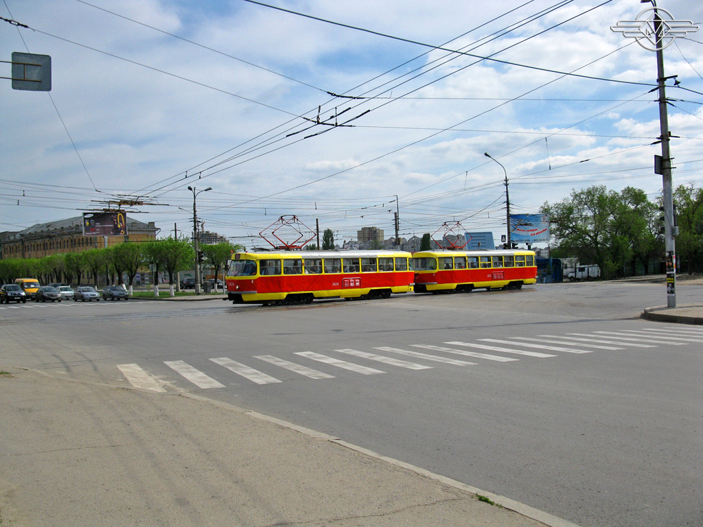 Volgograd, Tatra T3SU (2-door) № 2626; Volgograd, Tatra T3SU (2-door) № 2627 Volgograd, Tatra T3SU (2-door) № 2626; Volgograd, Tatra T3SU (2-door) № 2627