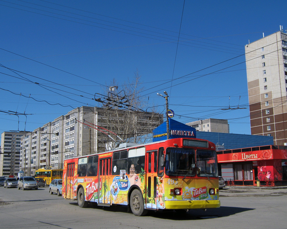 Екатеринбург, ЗиУ-682В-012 [В0А] № 493