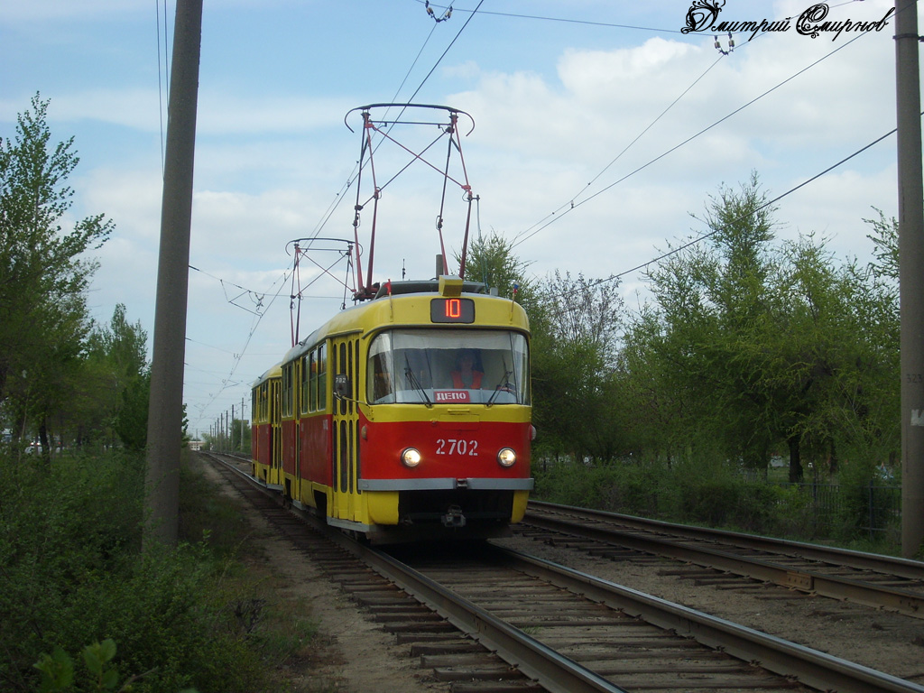 Volgograd, Tatra T3SU № 2702