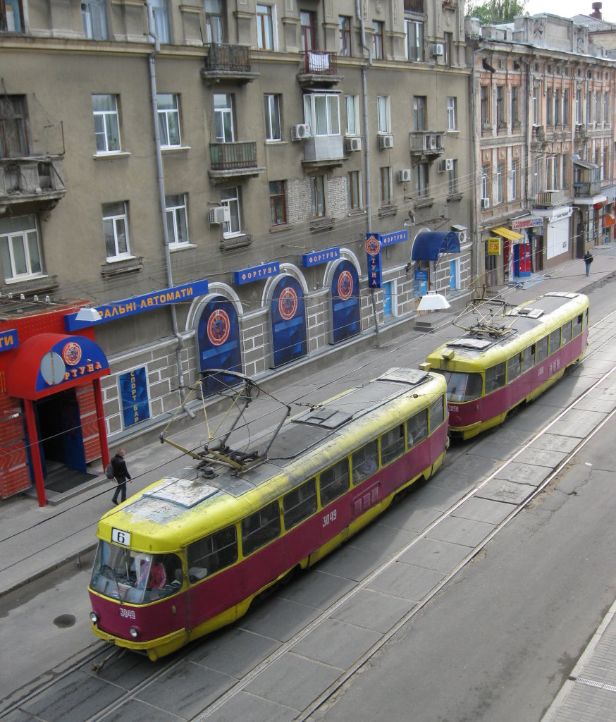 Харьков, Tatra T3SU (двухдверная) № 3049