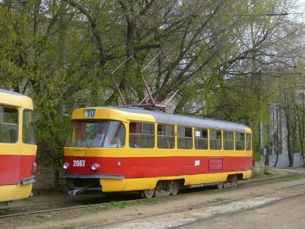 Ульяновск, Tatra T3SU (двухдверная) № 2087