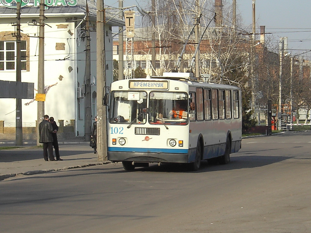 Кременчуг, ЗиУ-682Г-016 (012) № 102