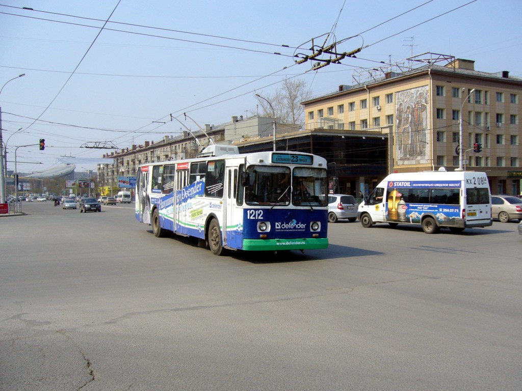 Новосибирск, ЗиУ-682В № 1212