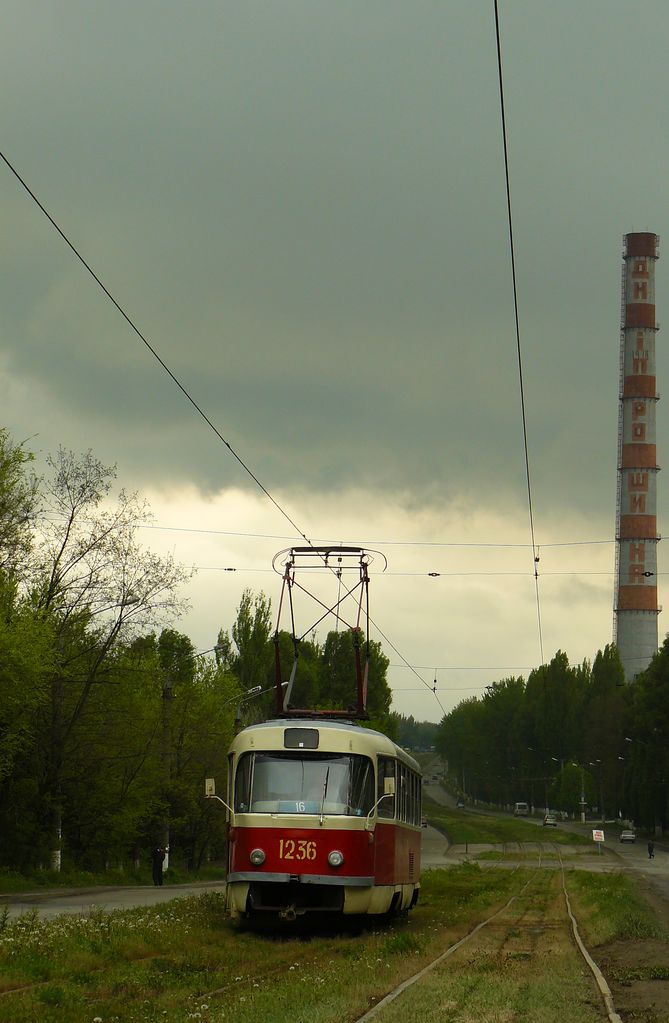 Днепр, Tatra T3SU № 1236
