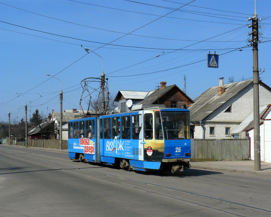 Житомир, Tatra KT4SU № 25
