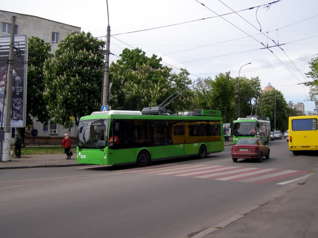 Одесса, Тролза-5265.00 «Мегаполис» № 3010; Одесса — 08.05.2009 — Презентация троллейбусов Тролза-5265 «Мегаполис»