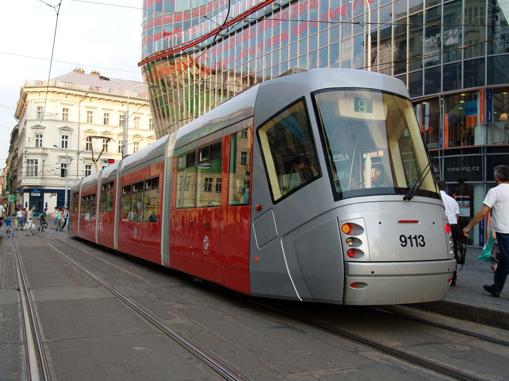 Прага, Škoda 14T Elektra № 9113