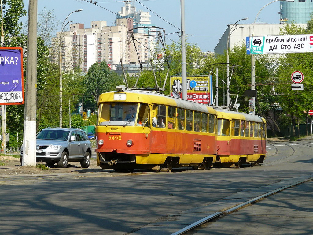 Kyjiw, Tatra T3SU Nr. 5496