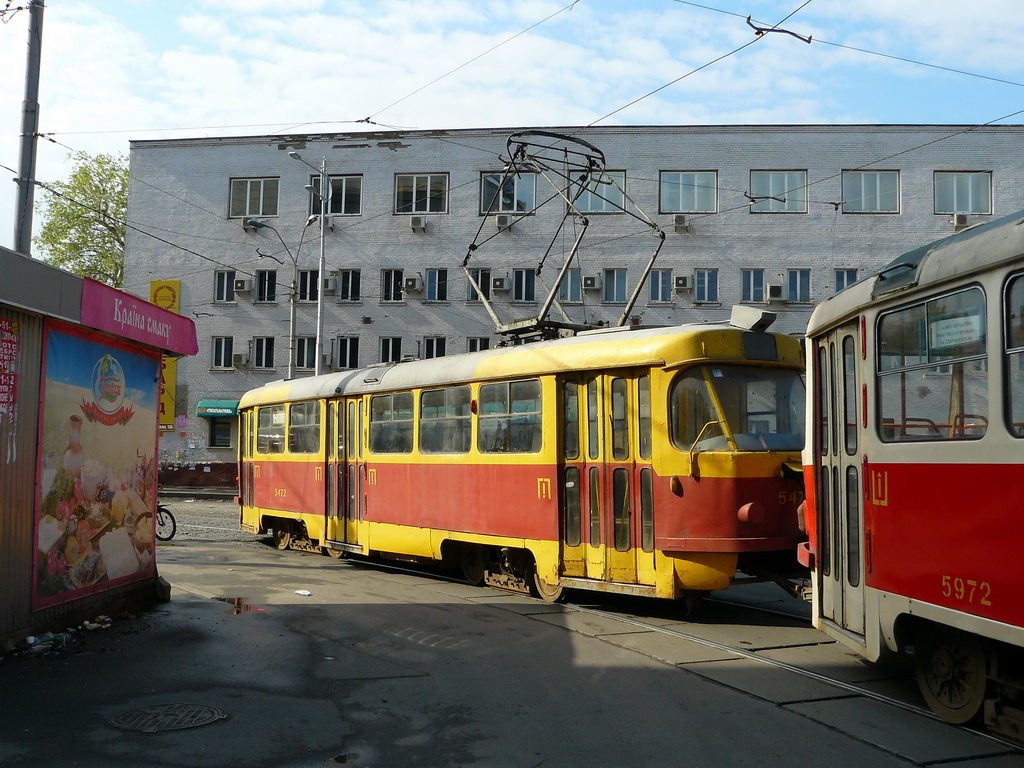 Киев, Tatra T3SU № 5472