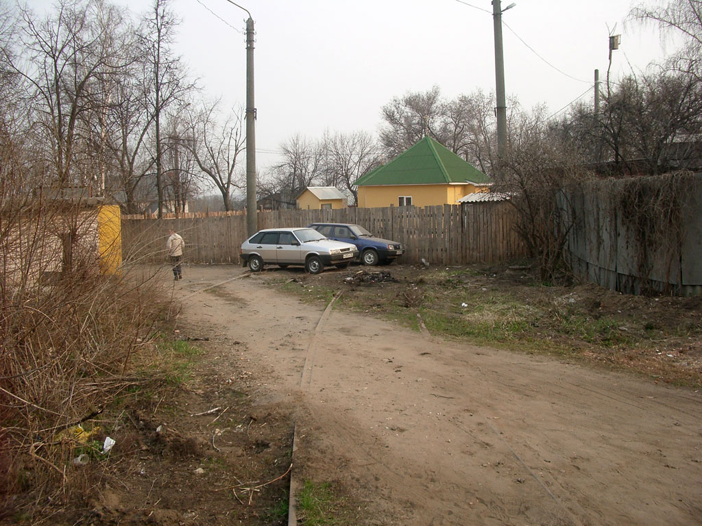 Woronesch — The remnants of Voronezh tramway