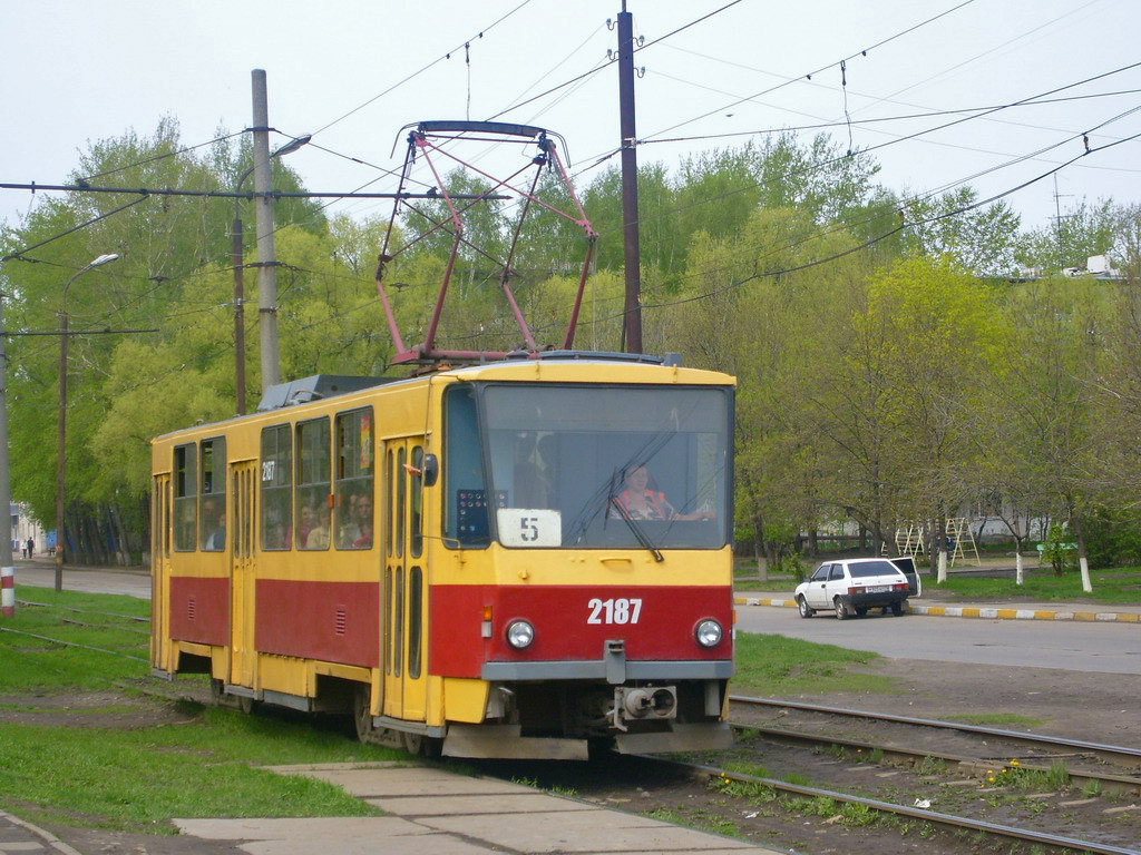 Ульяновск, Tatra T6B5SU № 2187