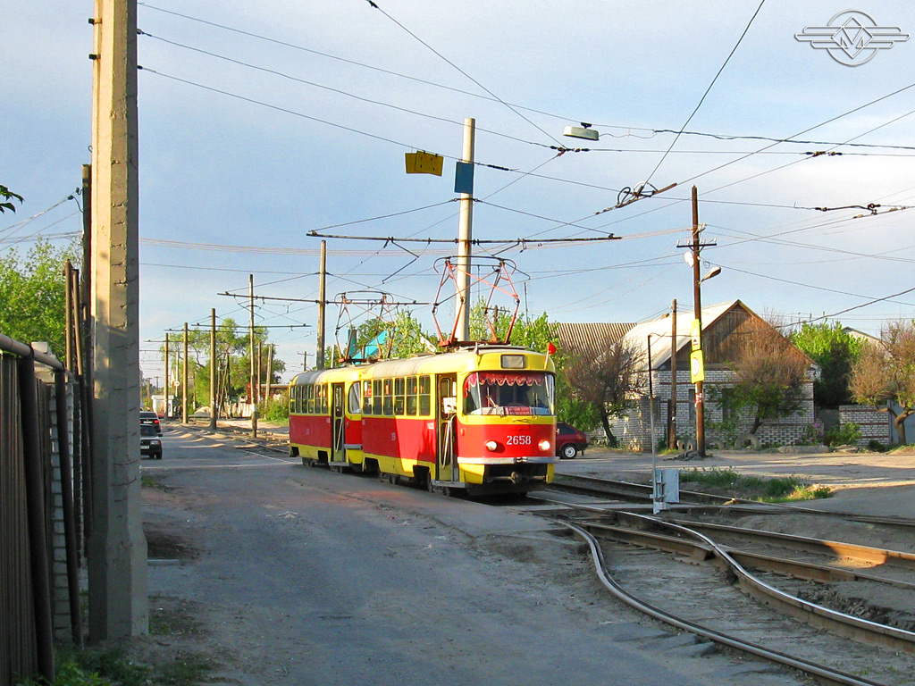 Volgograd, Tatra T3SU (2-door) № 2658; Volgograd, Tatra T3SU (2-door) № 2659