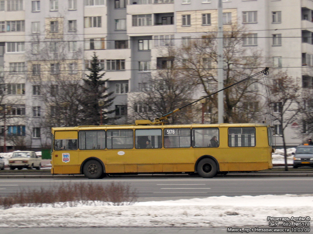Минск, ЗиУ-682ГН № 5178 Минск, ЗиУ-682ГН № 5178