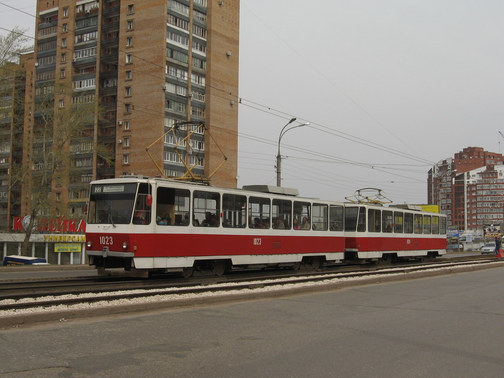 Самара, Tatra T6B5SU № 1023