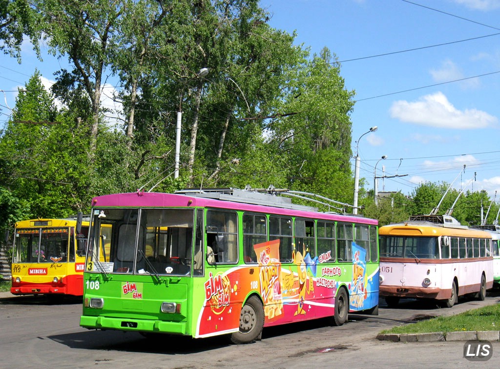 Ровно, Škoda 14Tr89/6 № 108