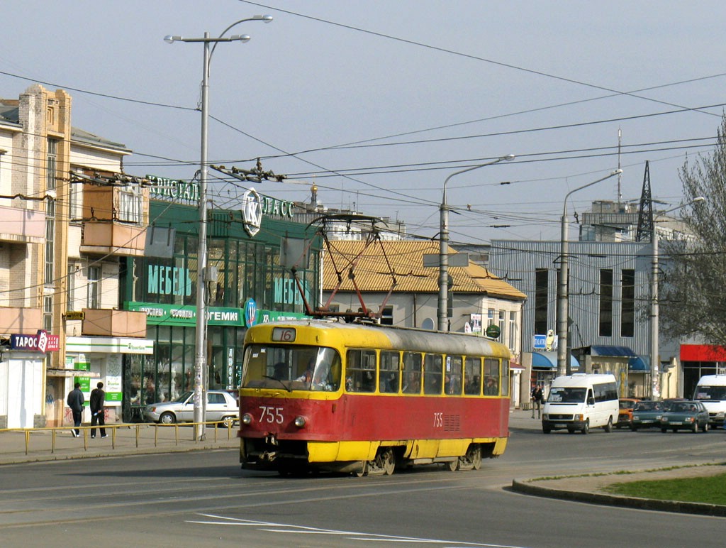 Запорожье, Tatra T3SU № 755