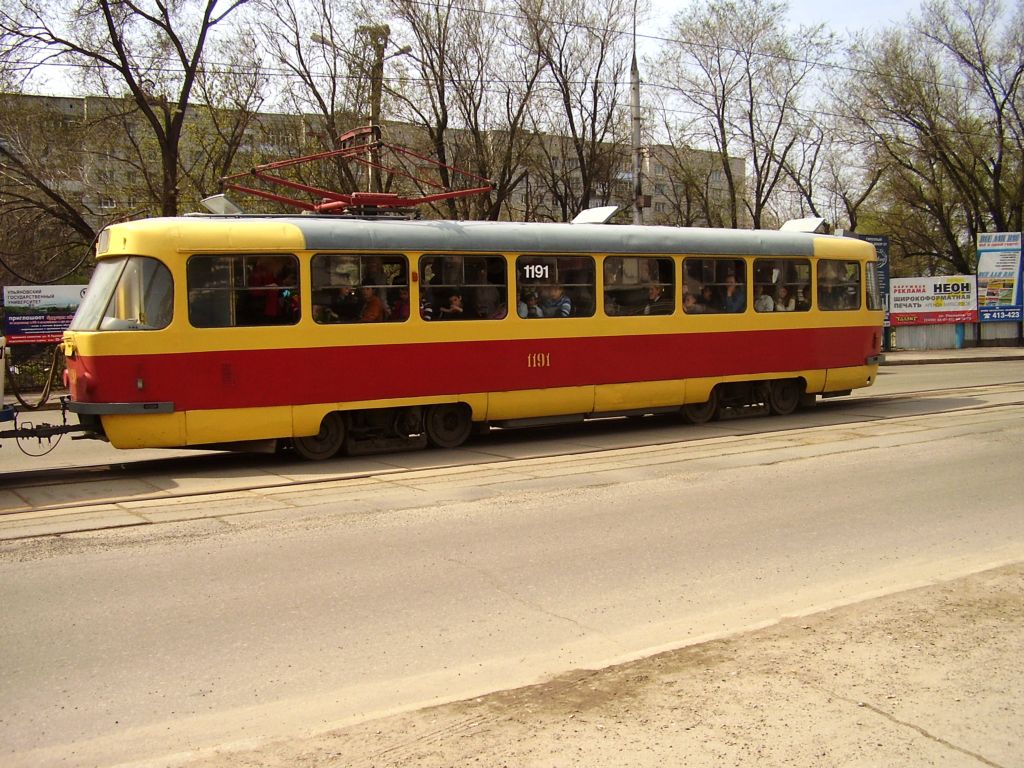 烏里揚諾夫斯克, Tatra T3SU # 1191