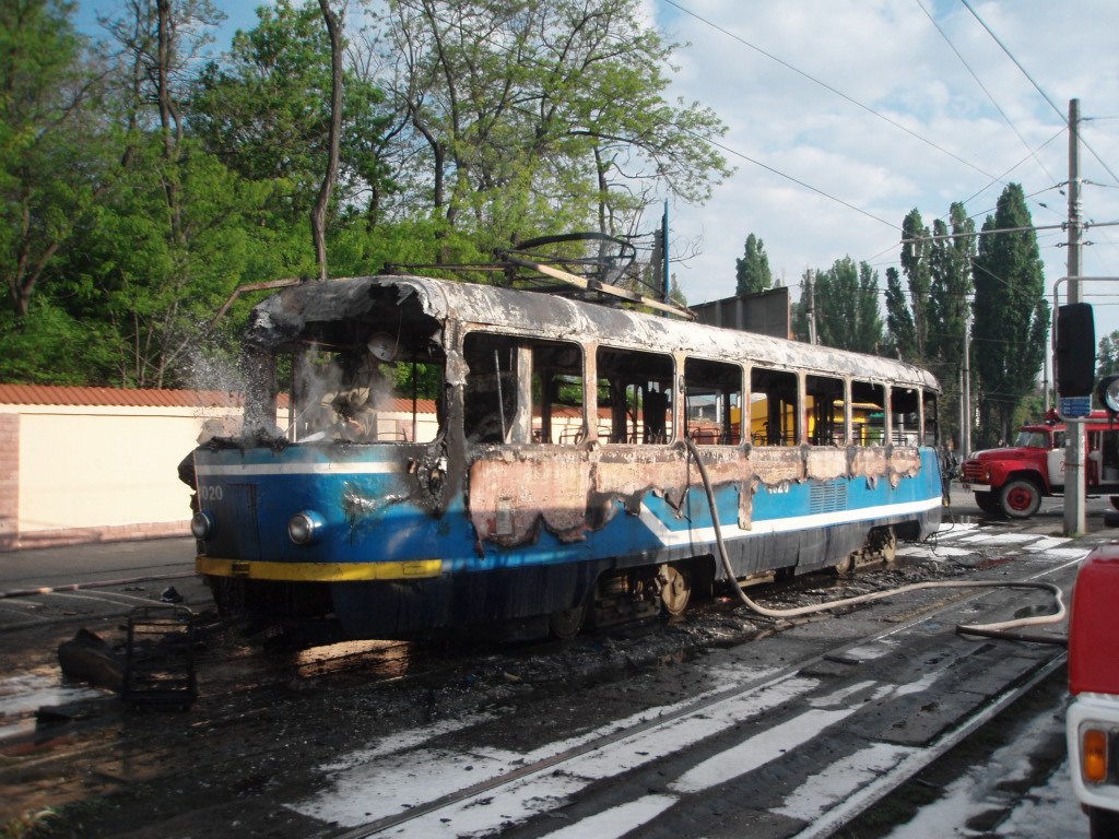 Одесса, Tatra T3R.P № 4020