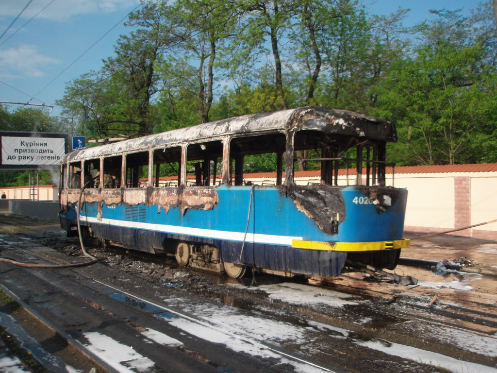 Одесса, Tatra T3R.P № 4020