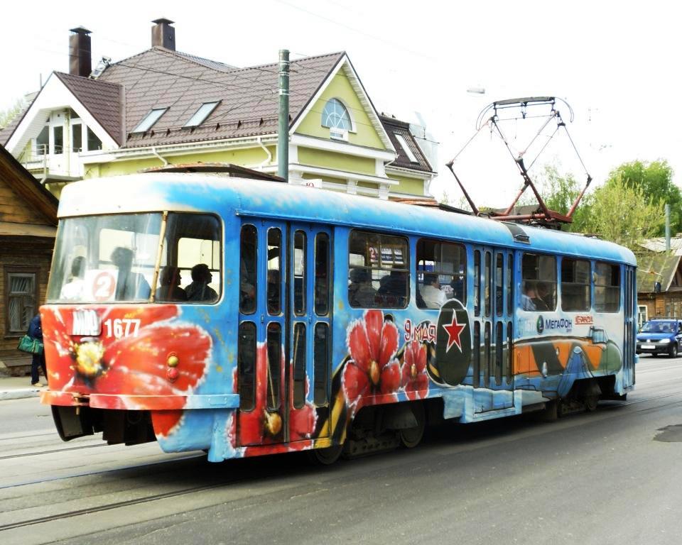 Нижний Новгород, Tatra T3SU № 1677