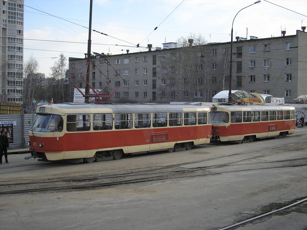 Екатеринбург, Tatra T3SU № 185