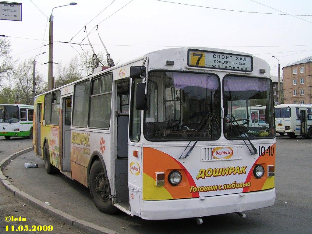 Красноярск, ЗиУ-682Г [Г00] № 1040