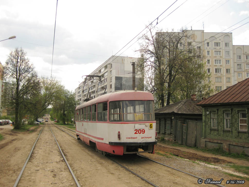 Tula, Tatra T3SU Nr. 209