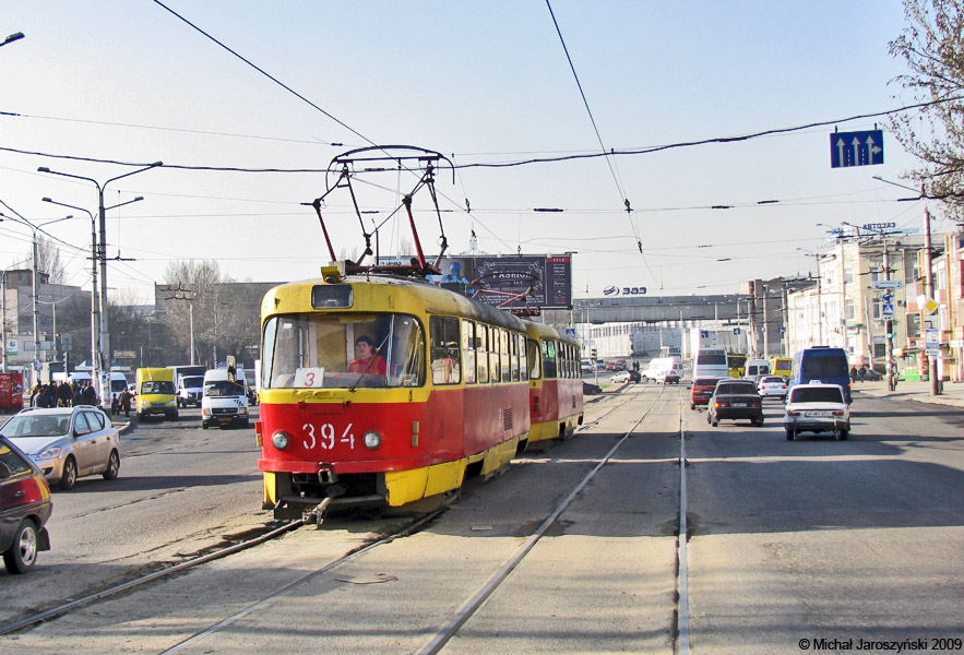 Zaporizhzhia, Tatra T3SU # 394