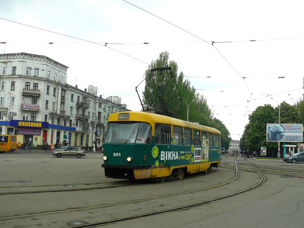 Каменское, Tatra T3SU № 651